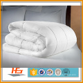 Wholesale Single/Double Size White Color Microfiber Bed Quilt For Hotel and Hospital